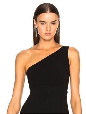 FAITH CONNEXION Asymmetric Top in Black SZ XS